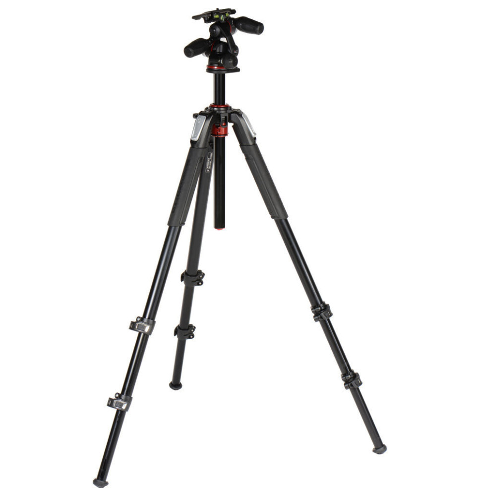 Manfrotto 055 Dürbün&Spotting Tripodu MK055XPRO3-3W - 9.09 Teknoloji
