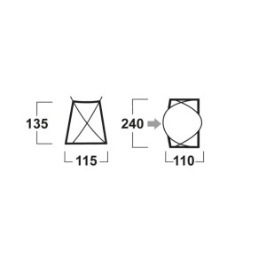 Husky Blum 4 Kişilik Gölgelik Çadır