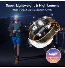 SkyWoods OHL550 550 Lümen Şarjlı Kafa Feneri - USB-C